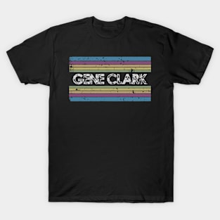 gene clark vintage rainbow T-Shirt